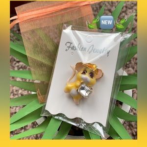 Mouse Brooch By Fashion Jewelry 🐭🆕🐭